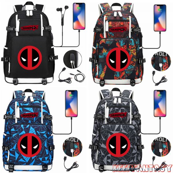 Deadpool school bag 2025