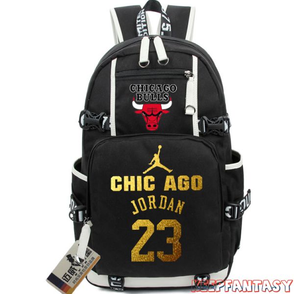 Michael Jordan Chicago Bulls 23 School Bag Backpack