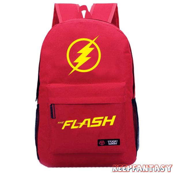 The Flash Logo Backpack Schoolbag